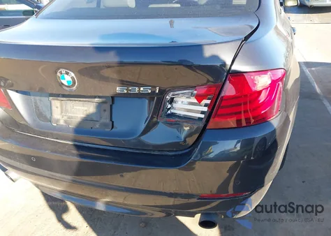 2013 BMW 535I z USA, uszkodzony, nr VIN WBAFR7C51DC829399